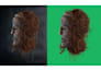 do hair masking and remove background